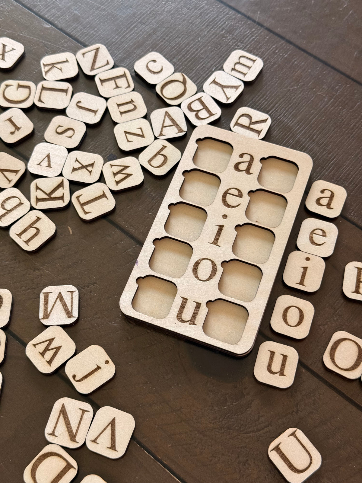 Vowels Board Toddlers