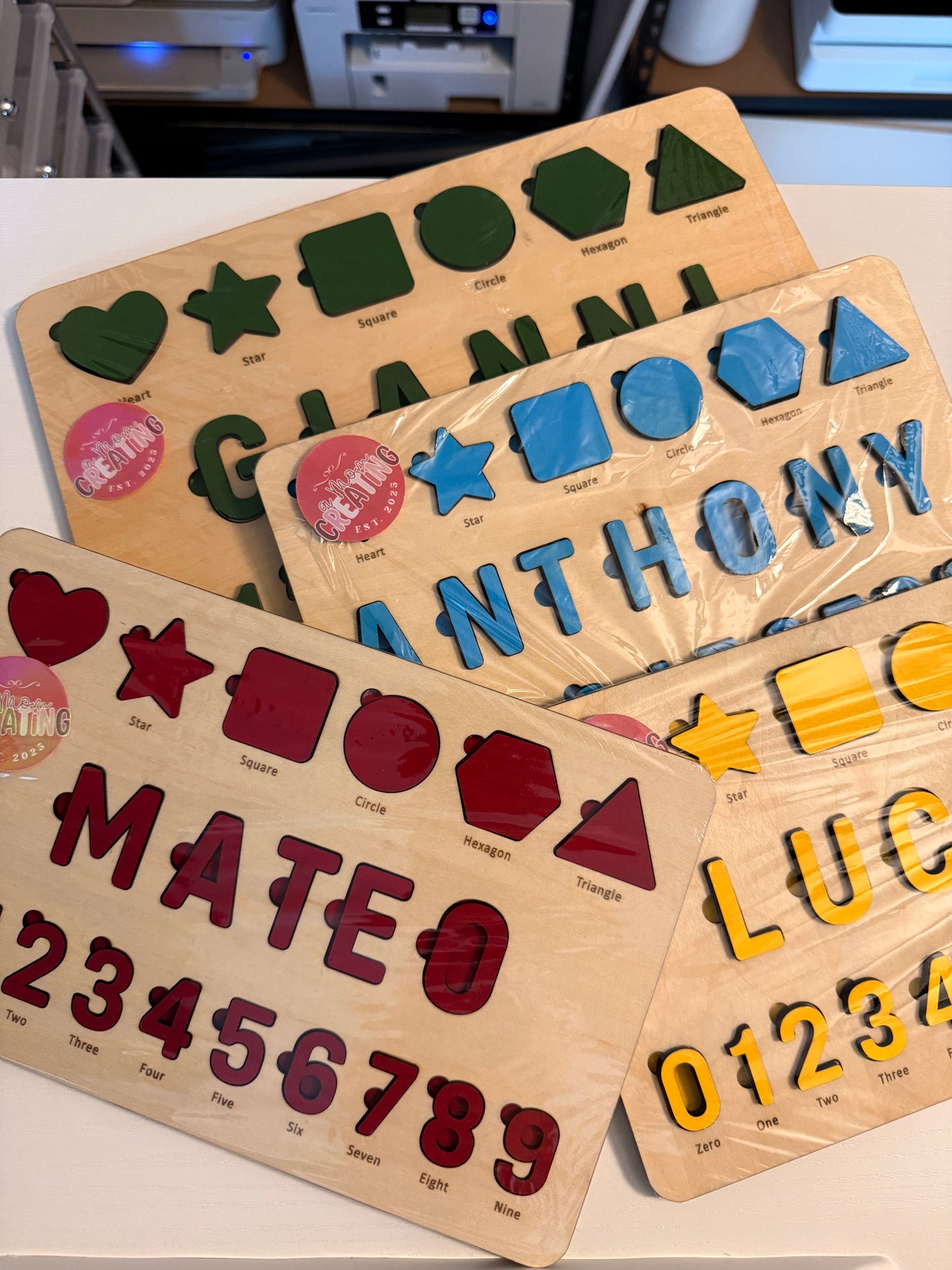 Personalized Kids Wood board