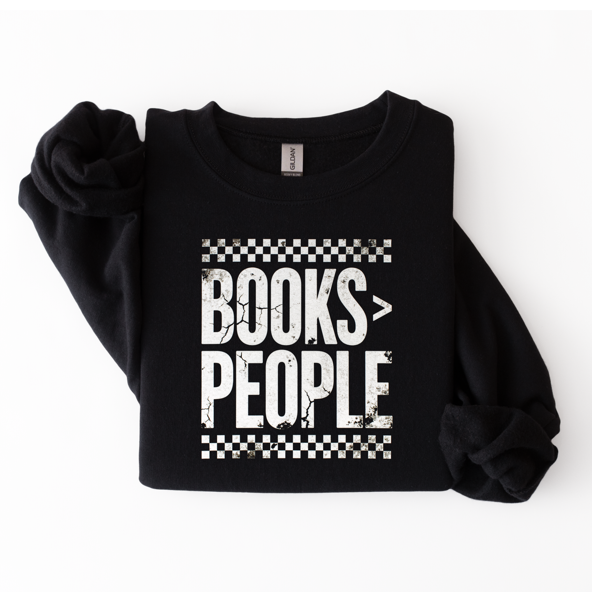 📚 Bookish Reader Sweatshirt | DTF Printed | Cozy Literary Crewneck