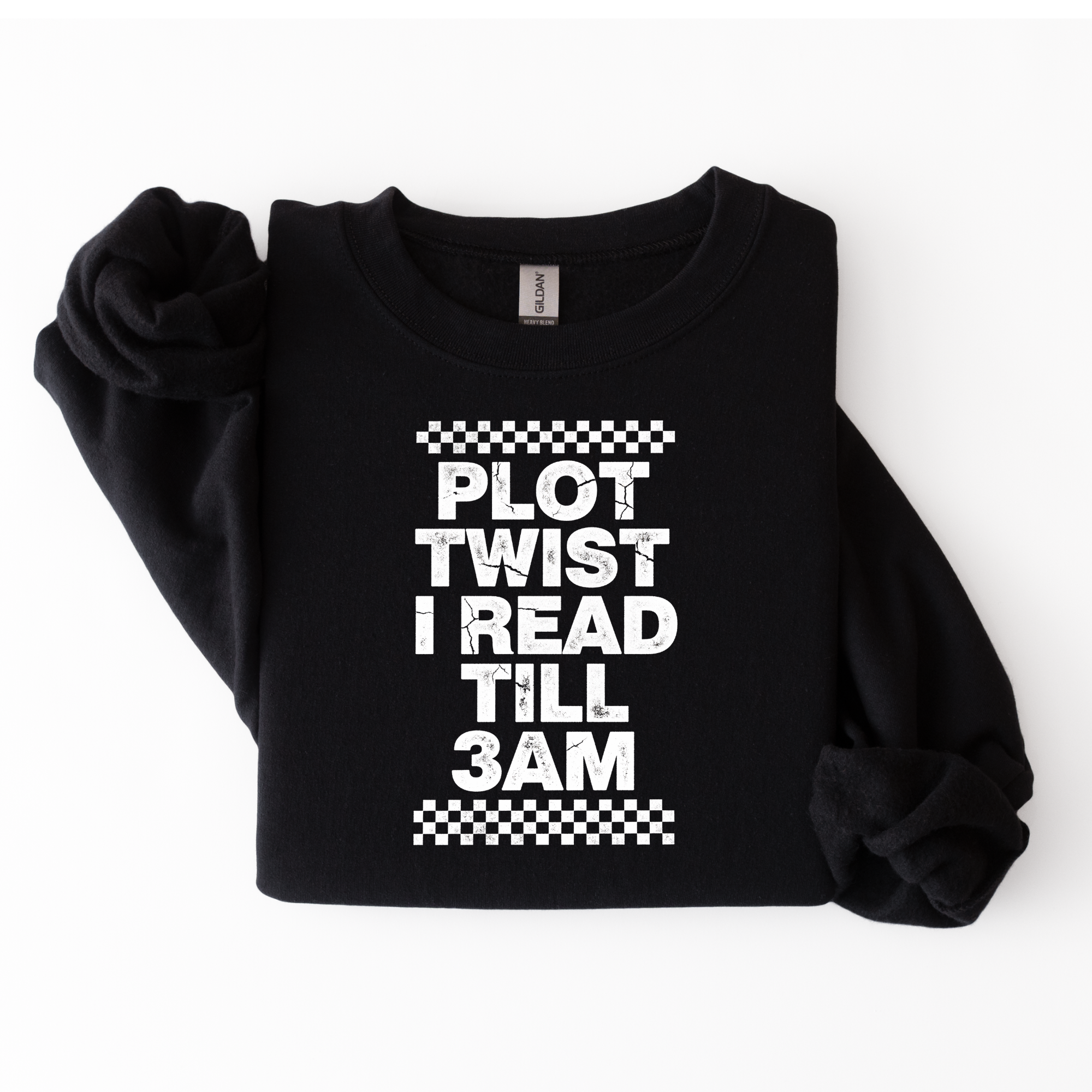 📚 Bookish Reader Sweatshirt | DTF Printed | Cozy Literary Crewneck