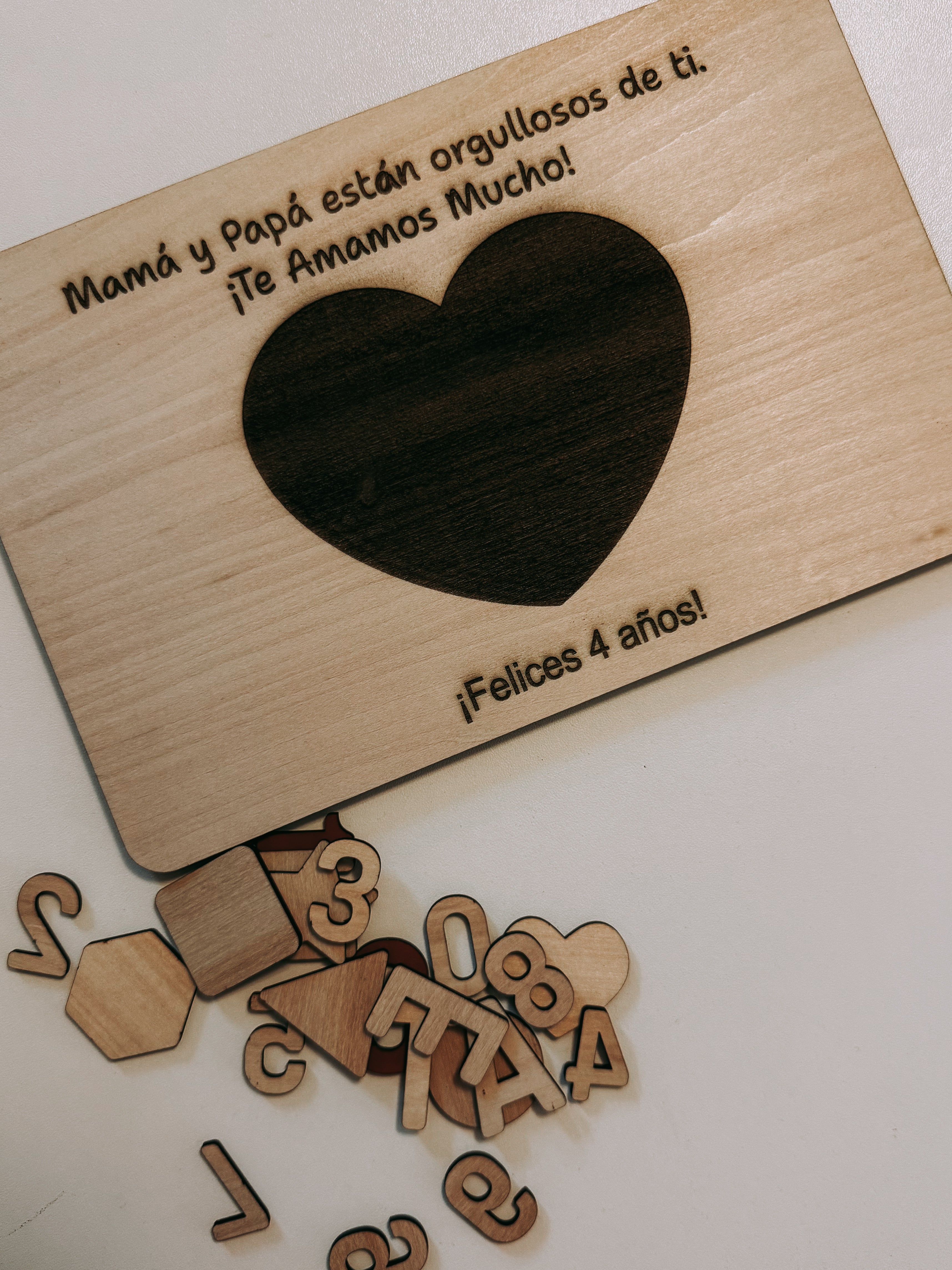 Children’s Personalized Letters & Number’s Puzzle