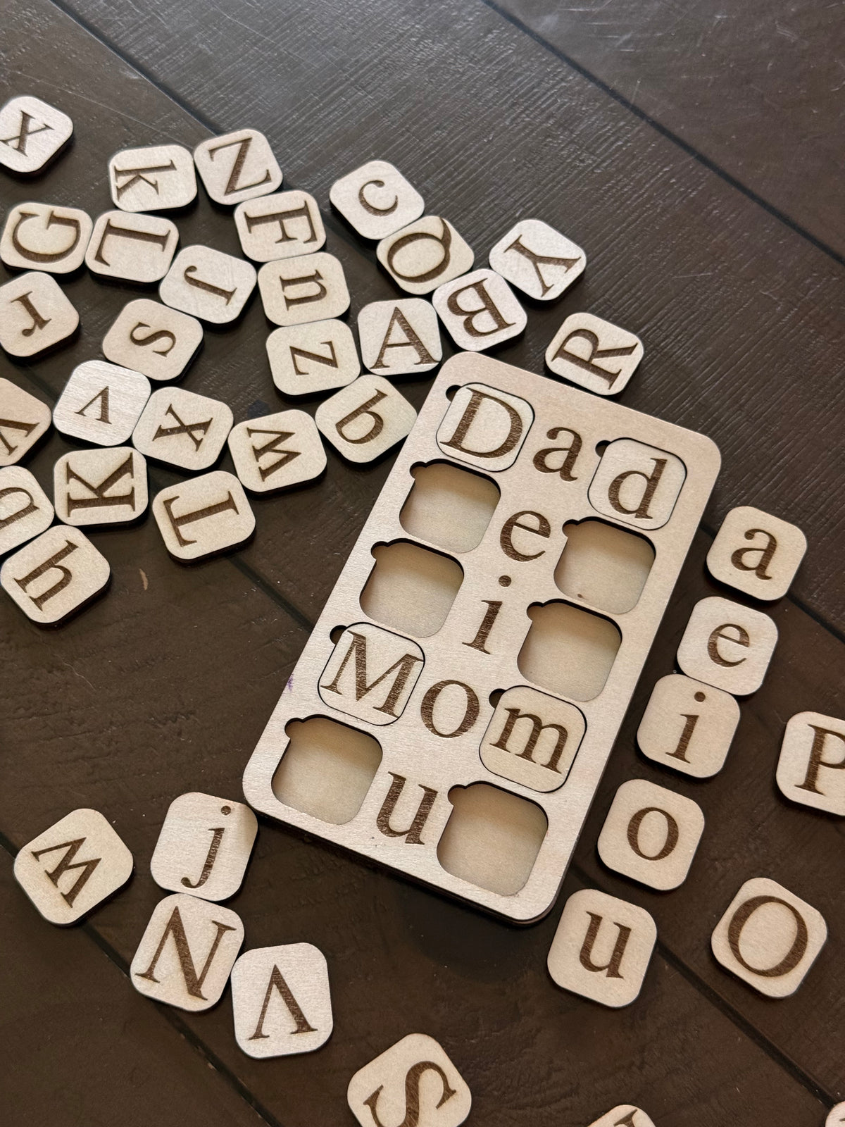Vowels Board Toddlers