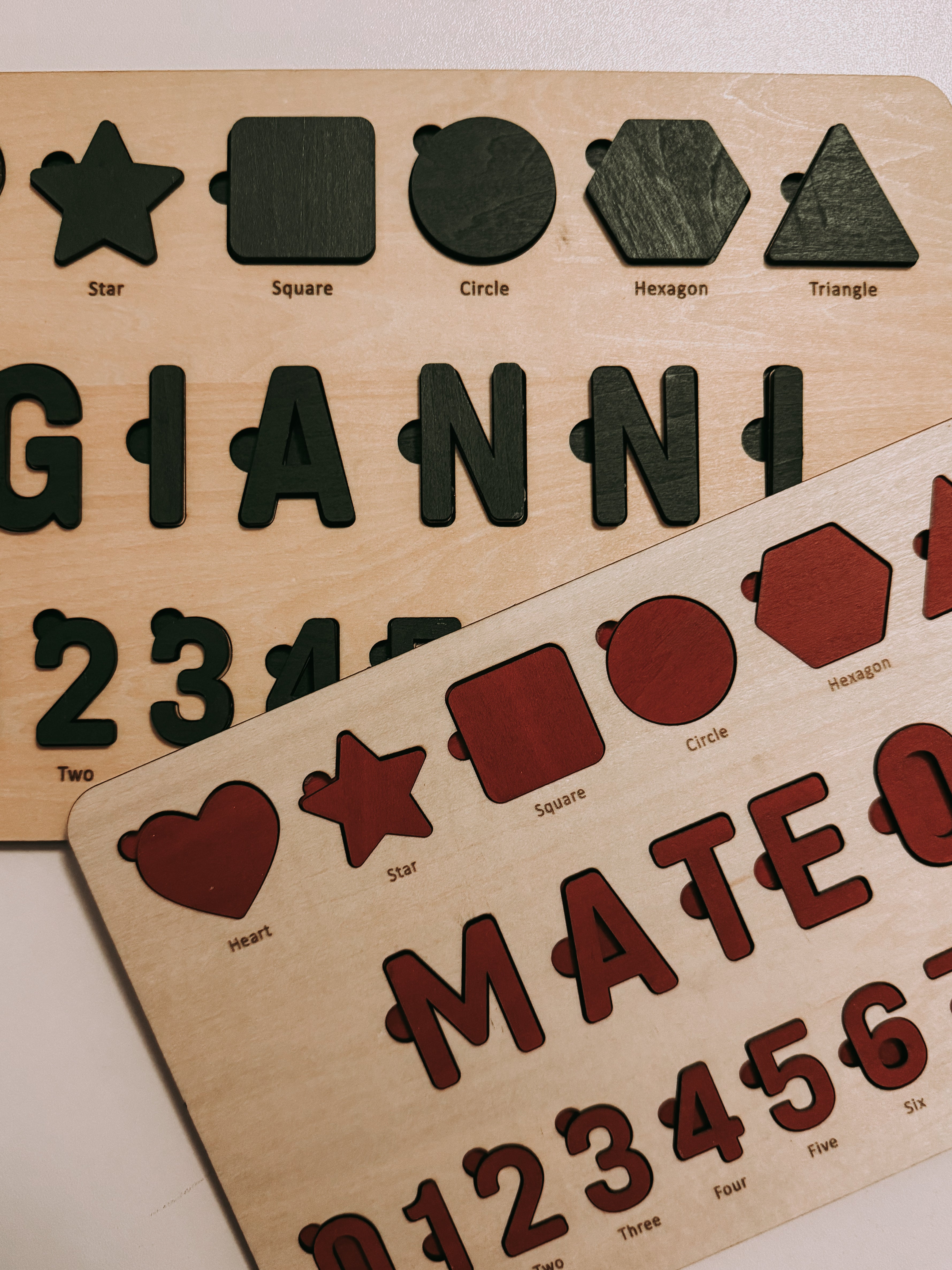 Children’s Personalized Letters & Number’s Puzzle