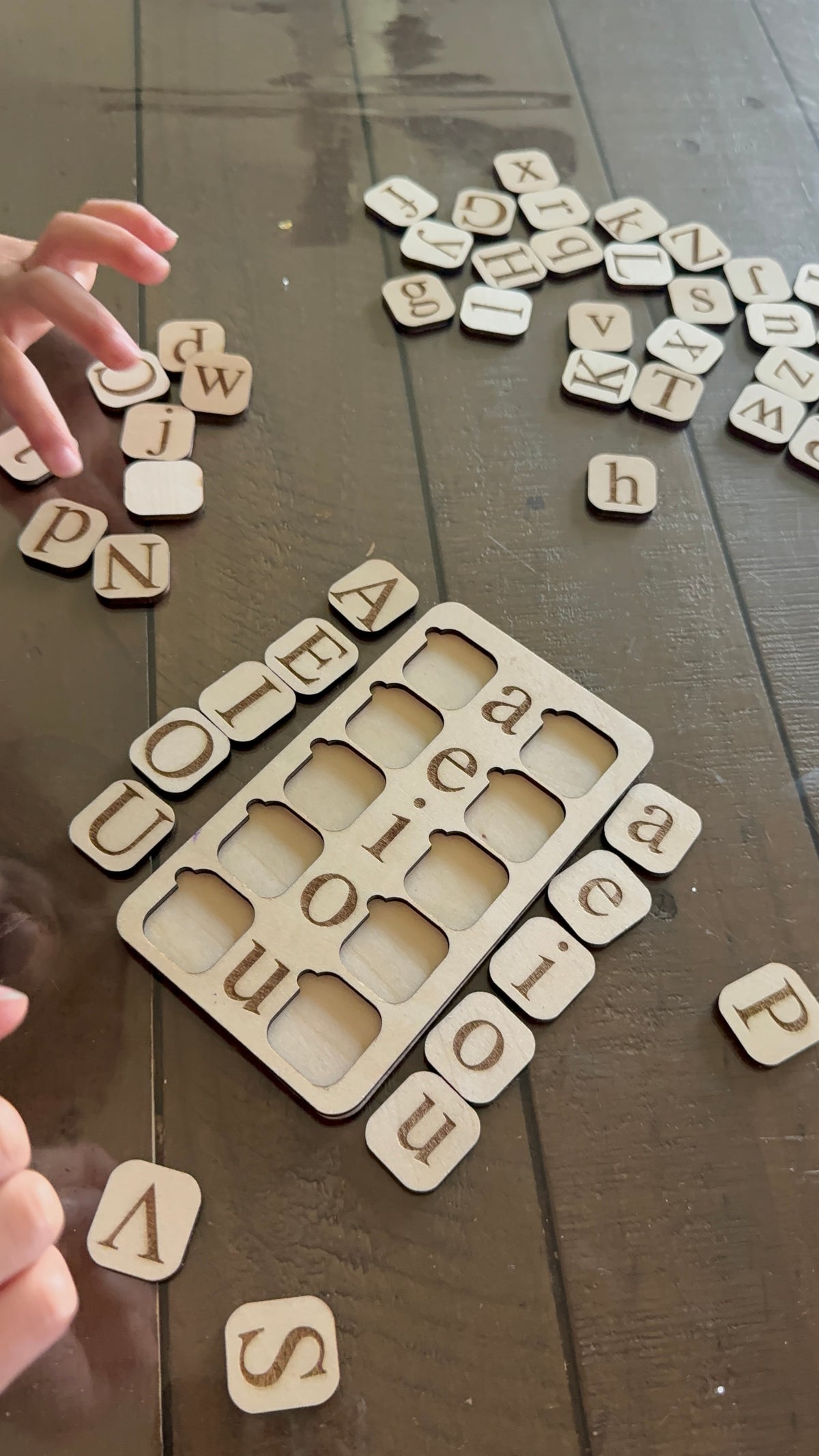 Vowels Board Toddlers