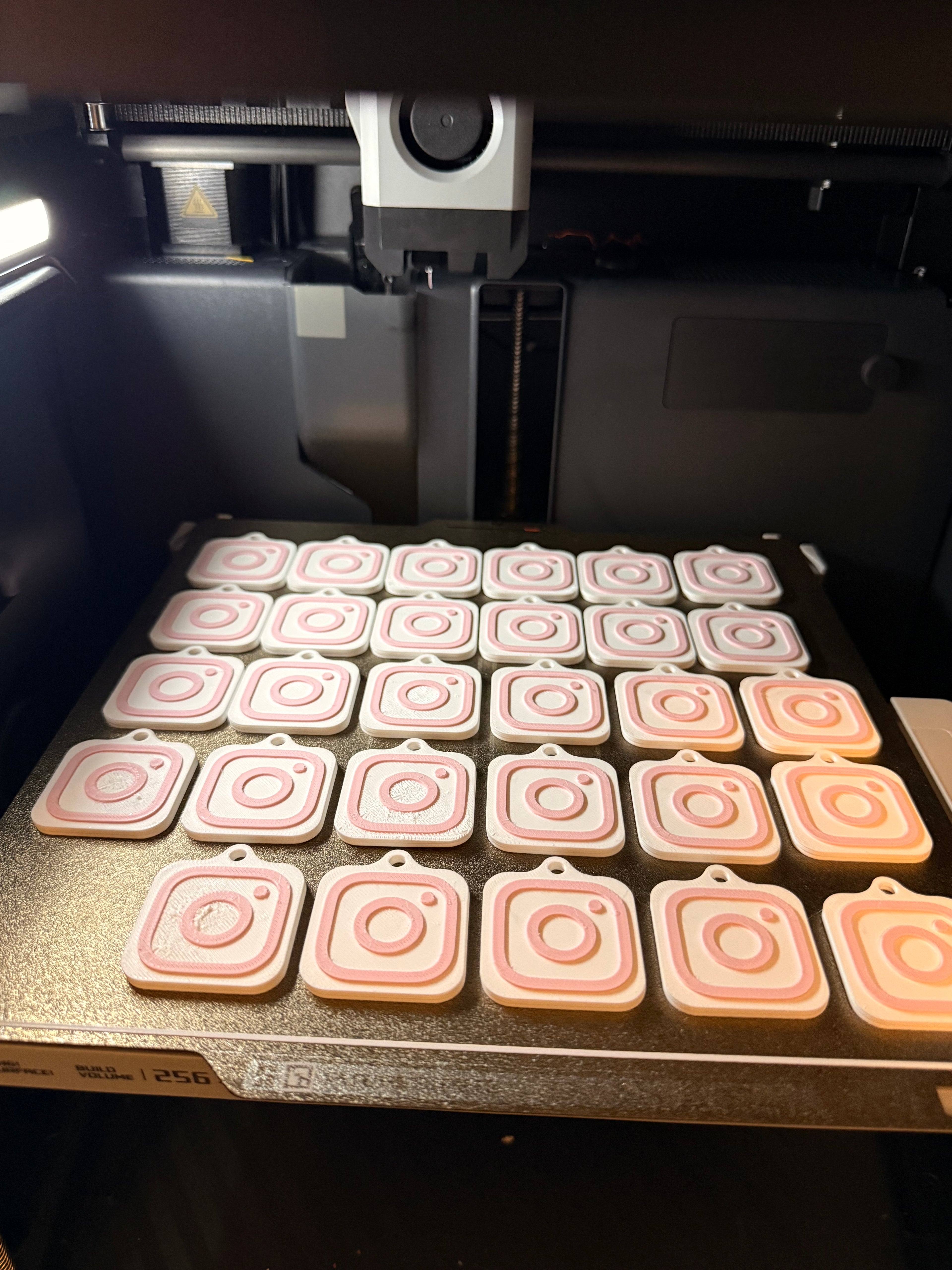 Custom NFC Social Media Keychain | Tap to Share | 3D Printed Personalized Keychain | Creator & Small Business Accessory